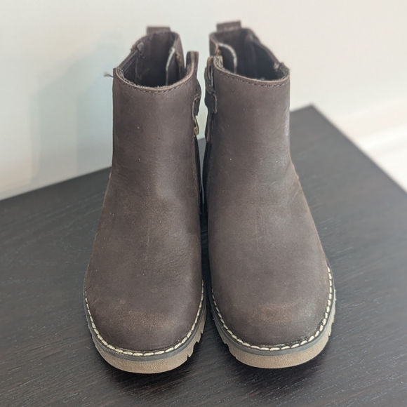 Timberland Earthkeepers Chelsea Toddlers Brown Leather Unisex Boots - Picture 2 of 6